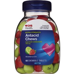 CVS Health Delayed Release Acid Reducer Tablets, Lime