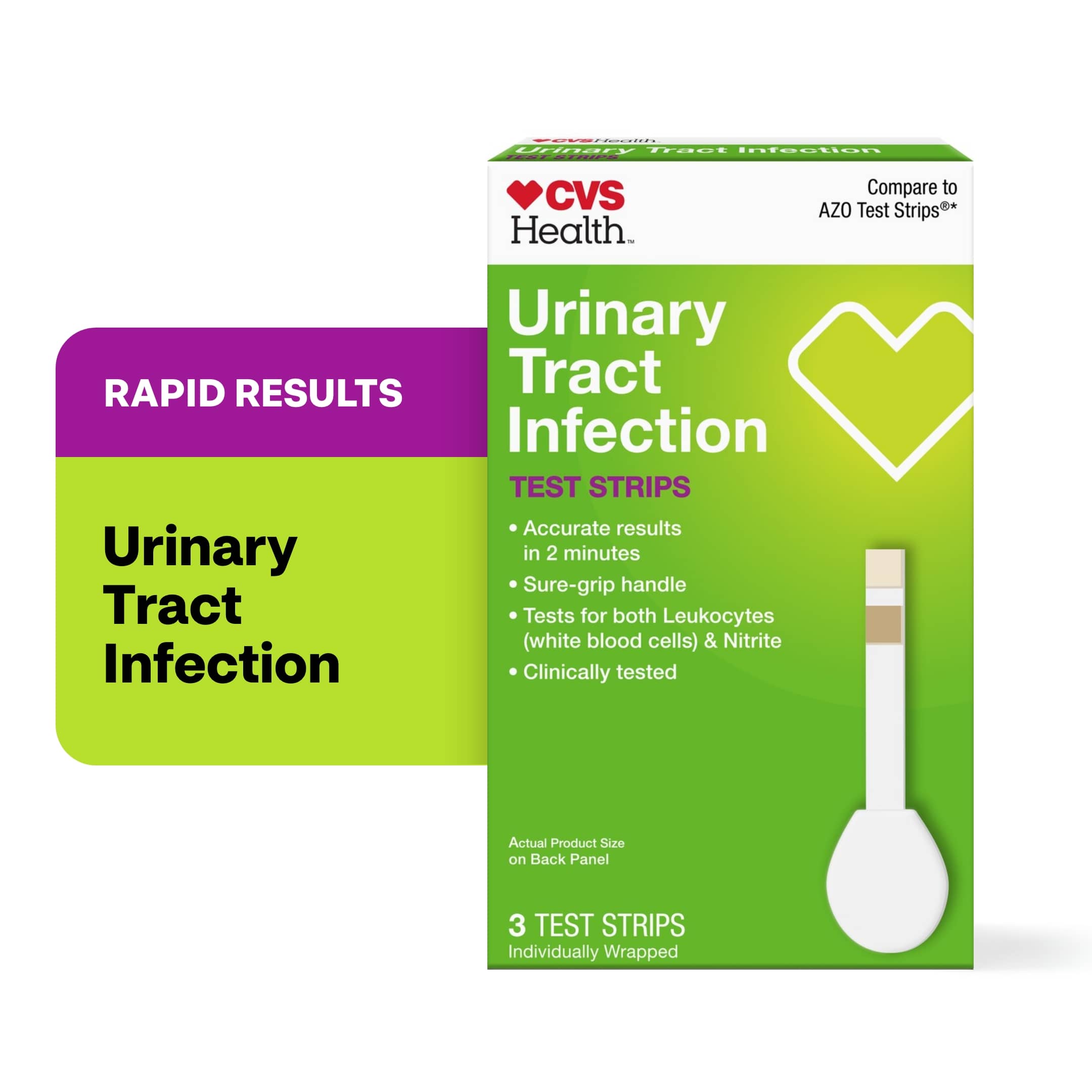 CVS Health Urinary Tract Infection Test Strips 3 CT