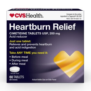 CVS Health Heartburn Relief Tablets