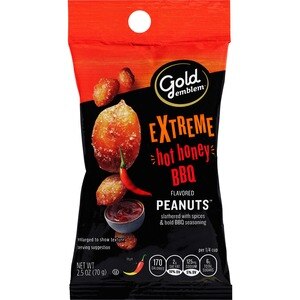 Gold Emblem Extreme Hot BBQ Flavored Peanuts, 2.5 oz