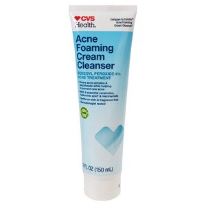 CVS Health Acne Foaming Cream Cleanser