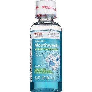 CVS Health Antiseptic Mouth Rinse Blue Mint