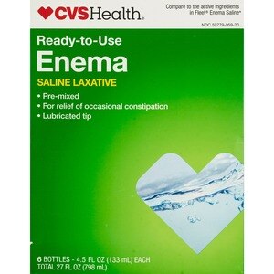 CVS Health Disposable Enema, Latex Free