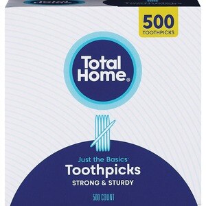 Just The Basics Round Toothpicks, 500CT