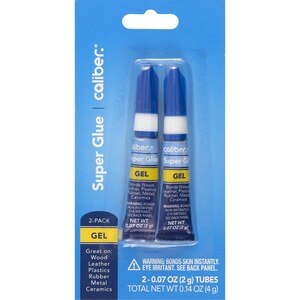 Caliber Super Glue Gel 2-Pack
