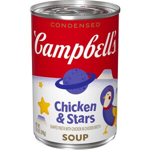 Campbell's Condensed Chicken & Stars Soup, Can, 10.5 oz