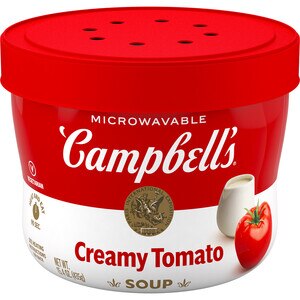 Campbell's Creamy Tomato Soup, 15.4 Oz Microwavable Bowl