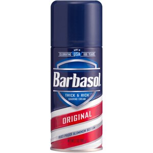 Barbasol Thick & Rich Shaving Cream, Original
