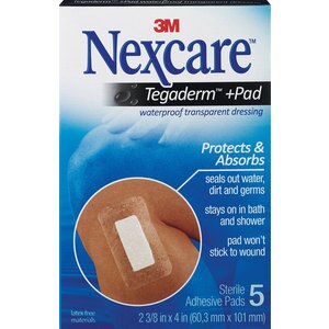 Nexcare Tegaderm +Pad Sterile Adhesive Pads