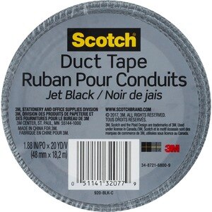Scotch Duct Tape, Black