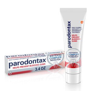 Parodontax Whitening Toothpaste for Bleeding Gums, 3.4 OZ