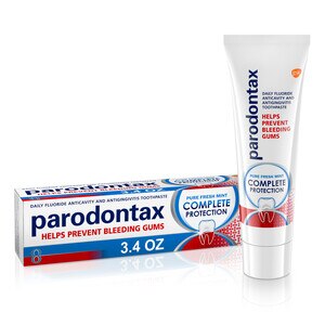 Parodontax Complete Protection Toothpaste for Bleeding Gums, 3.4 OZ