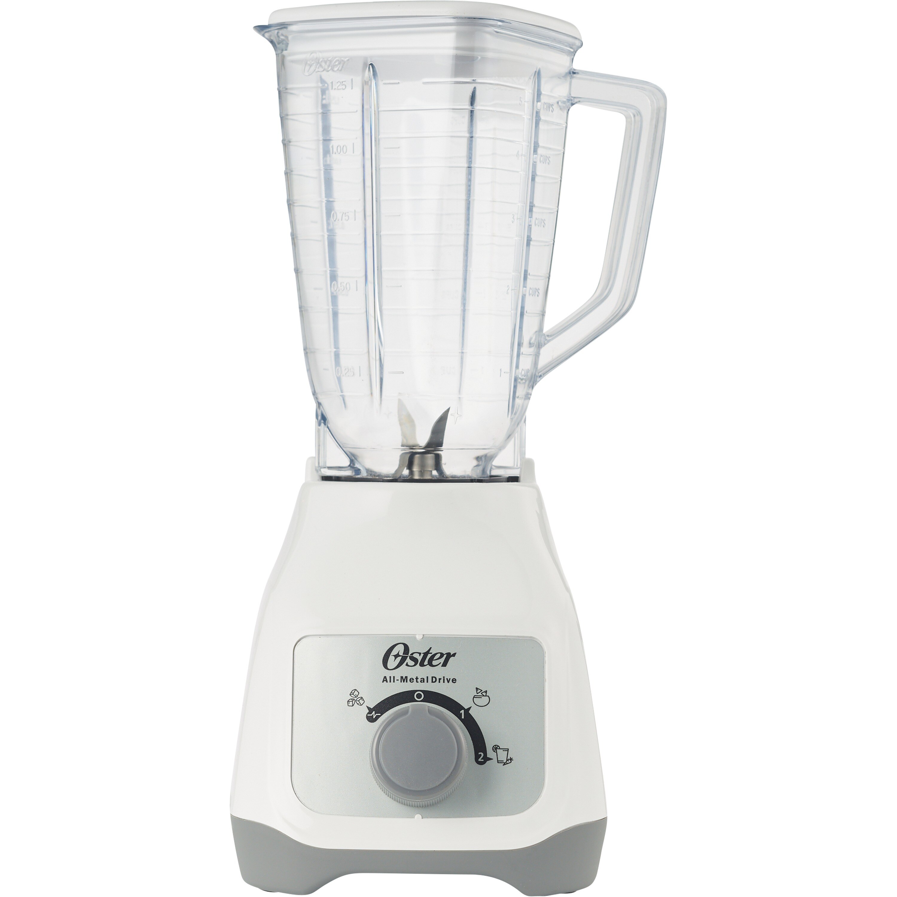 Oster 8 Speed Blender, Plastic, White