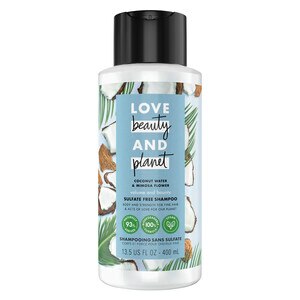 Love Beauty & Planet Volume and Bounty Coconut Water & Mimosa Flower Shampoo, 13.5 OZ