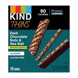 Kind Thins, Dark Chocolate Nuts & Sea Salt, 10 ct, thumbnail image 1 of 3