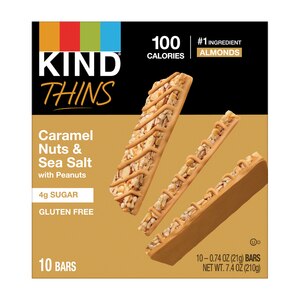 KIND Thin Caramel Almond Sea Sald, 10 ct