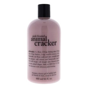 Philosophy Pink Frosted Animal Cracker (Shampoo, Shower Gel and Bubble Bath),16 OZ
