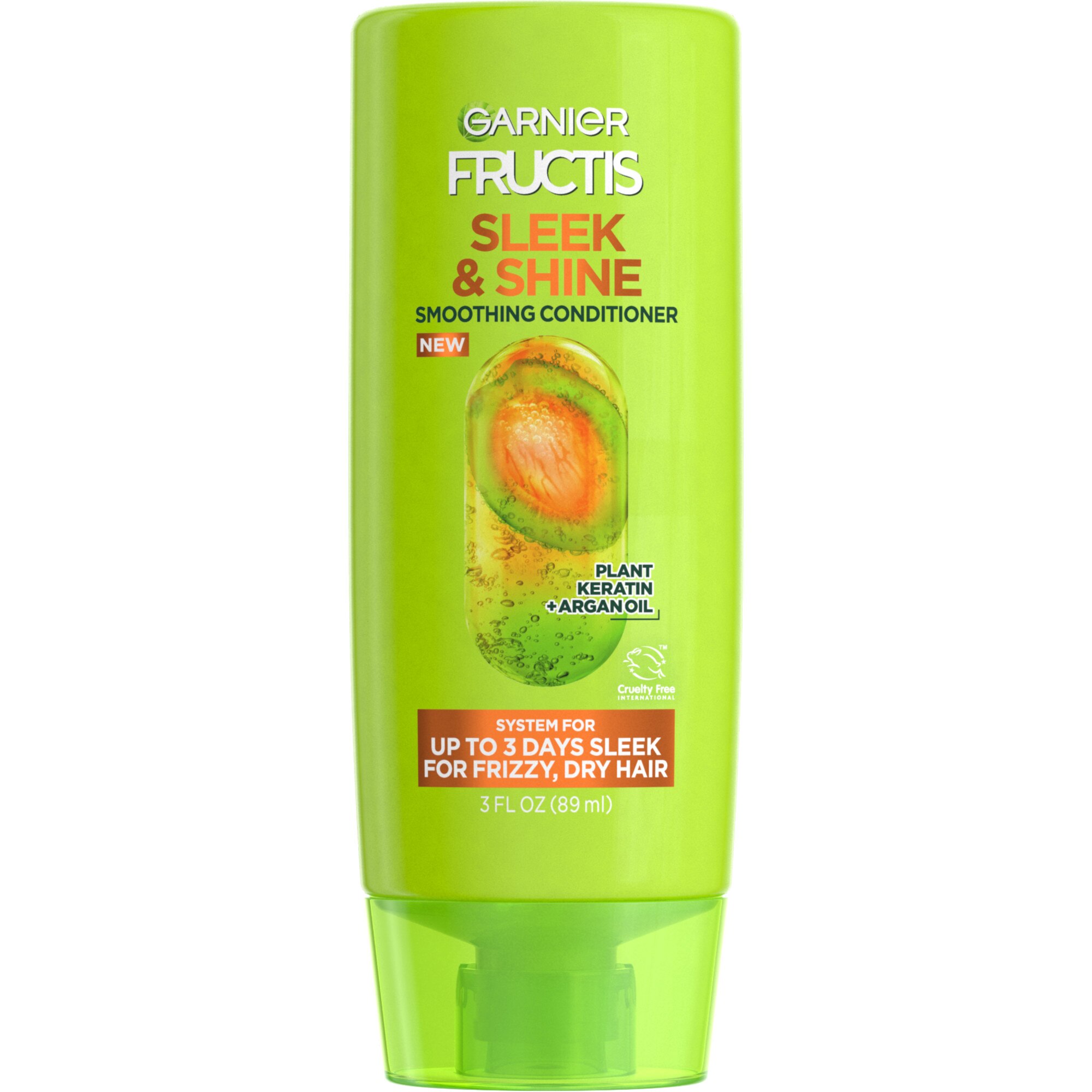 Garnier Fructis Sleek & Shine Trial Size Conditioner, 3 OZ