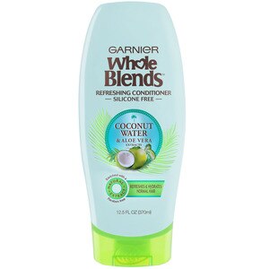 Garnier Whole Blends Coconut Water & Aloe Vera Refreshing Conditioner, 12.5 OZ