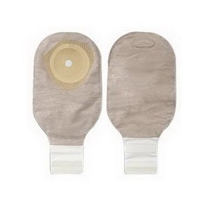Hollister Premier 1-Piece Flat SoftFlex Drainable Pouch 1-9/16 in. Stoma Beige, 10CT