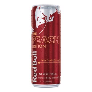 Red Bull Energy Drink, Peach-Nectarine, 12 OZ