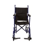 McKesson Lightweight Transport Chair, 19 Inch Seat Width, 300 lbs. Weight Capacity, thumbnail image 3 of 6
