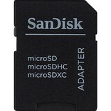 SanDisk 32GB MicroSDHC Card with Adapter, thumbnail image 2 of 3