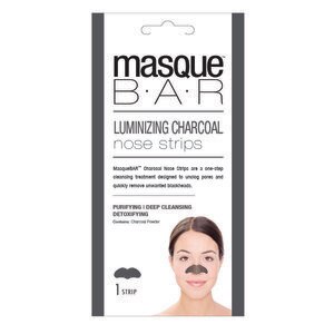 Masque Bar Luminizing Charcoal Nose Strips, 6CT