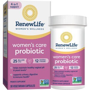 Renew Life Women’s Wellness, Women’s Care Probiotic, 25 Billion CFU Per Cap., 30 ct. Value Pack*