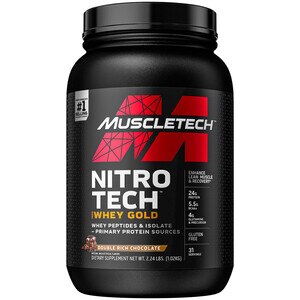 MuscleTech, Nitro-Tech Whey Gold, Protein Supplement, 31 Servings