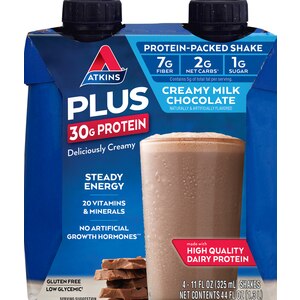 Atkins PLUS Protein 30g Shake, 4pk