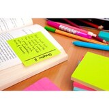 Post-it Notes Cube, 3 in. x 3 in., Bright colors, 400 Sheets, thumbnail image 4 of 6