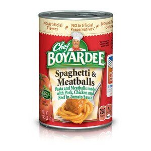 Chef Boyardee Spaghetti And Meatballs