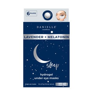 Danielle Lavender and Melatonin Hydrogel Under Eye Patches, 6CT