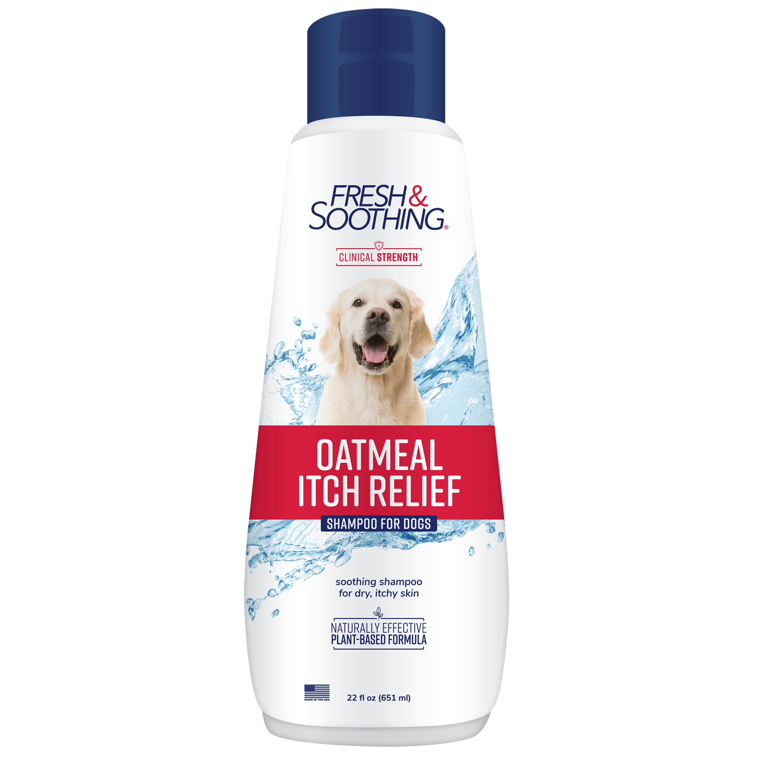 Fresh & Soothing Oatmeal Itch Relief Dog Shampoo for Pets, 22 oz