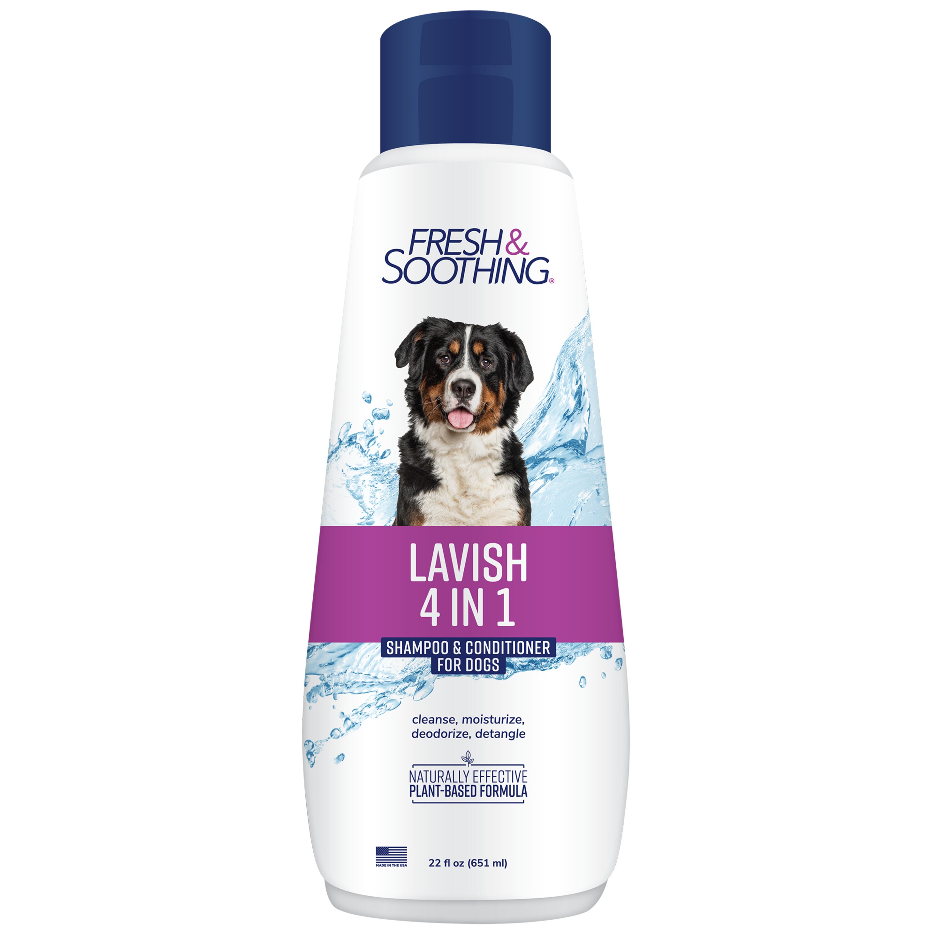 Naturel Promise Lavish 4-in-1 Dog Shampoo-Conditioner, 22 oz