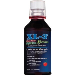 XL-3 Day Time Cold Medicine, Non-Drowsy Cold & Flu Relief
