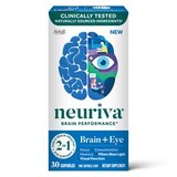 Neuriva Brain + Eye Health Capsules with Lutein, Zeaxanthin & Vitamin A C, 30 CT, thumbnail image 1 of 8
