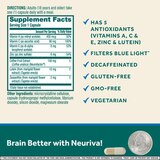 Neuriva Brain + Eye Health Capsules with Lutein, Zeaxanthin & Vitamin A C, 30 CT, thumbnail image 5 of 8