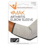 Imak Arthritis Elbow Compression Sleeve, Large, thumbnail image 1 of 5