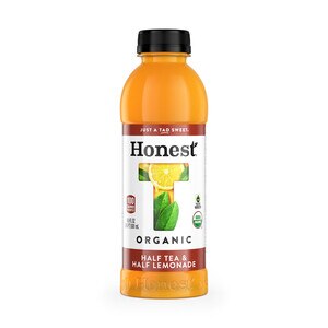 Honest Tea Organic Fair Trade Half Tea & Half Lemonade Gluten Free, 16.9 OZ