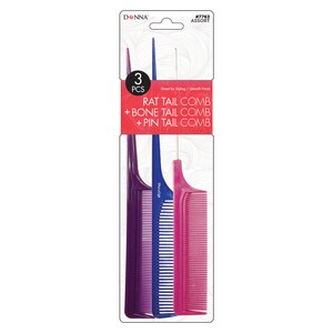 Donna Rat Tail + Bone Tail + Pin Tail Comb
