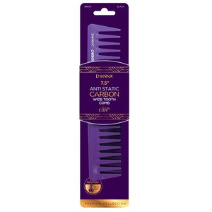 Donna Anti Static Carbon Wide Tooth Comb