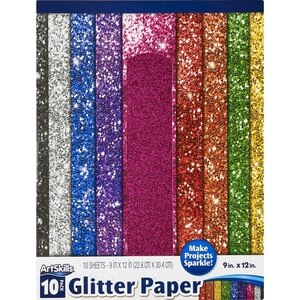 ArtSkills! Glitter Premium Paper, Multi Color Pack