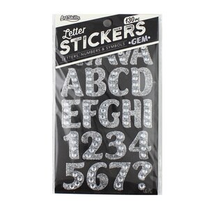 ArtSkills Gem Letter Stickers, 130 CT