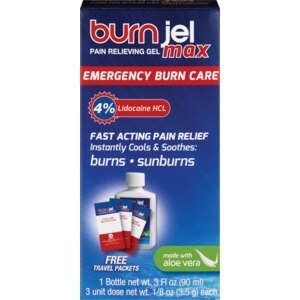 Burn Jel Max Pain Relieve Gel for Emergency Burn Care