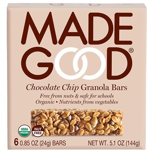 Made Good Chocolate Chip Granola Bars, 6 CT