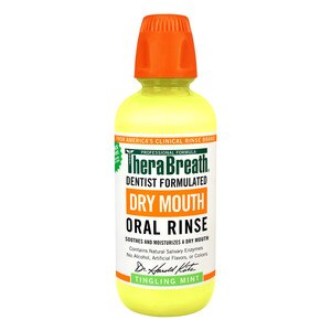 TheraBreath Dry Mouth Rinse, Tingling Mint