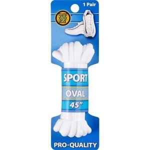 Shoe Gear Sport Oval 45 Inches Laces White