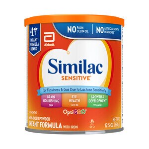 Similac Sensitive For Fussiness and Gas Infant Formula with Iron  Powder, 1CT
